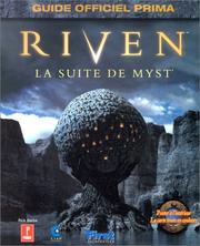 Cover of: Riven, le guide de jeu