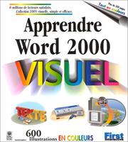 Cover of: Apprendre Word 2000