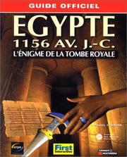 Cover of: Egypte 1156 Av. J.-C., le guide de jeu by Daniel Ichbiah