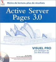 Cover of: Active Server Pages 3.0