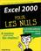 Cover of: Excel 2000 pour les nuls