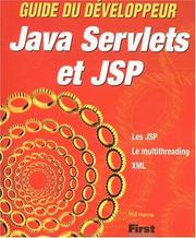 Cover of: Guide du développeur Java Servlets et JSP