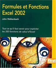 Cover of: Formules et fonctions d'Excel 2002