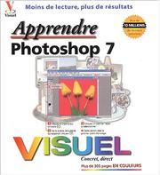 Cover of: Apprendre Photoshop 7 visuel