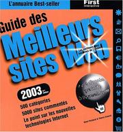 Cover of: Guide des meilleurs sites web, édition 2003