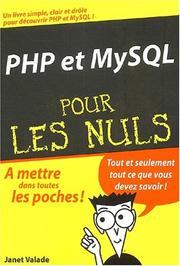 Cover of: PHP et MYSQL