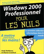 Cover of: Windows 2000 Professionnel pour les nuls