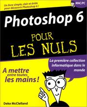 Cover of: Photoshop 6 pour les nuls