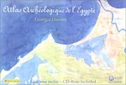 Cover of: Atlas archéologique de l'Egypte (1 livre + 1 CD-Rom)