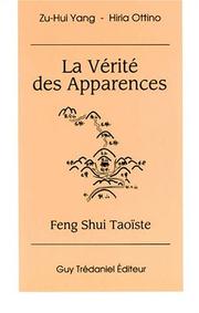 Cover of: La Vérité des apparences  by Zu-Hui Yang, Hiria Ottino
