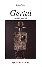 Cover of: Gertal by Joseph Zobel