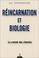 Cover of: Réincarnation et biologie 