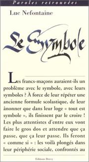 Cover of: Le Symbolisme by Luc Nefontaine