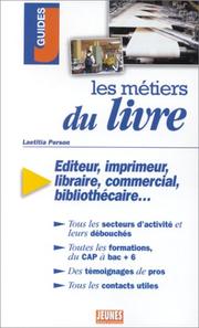Cover of: Les métiers du livre by Person