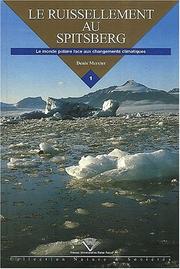 Cover of: Ruissellement au spitsberg. 1