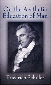 Cover of: On the Aesthetic Education of Man by Friedrich Schiller