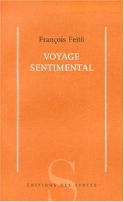 Cover of: Voyage sentimental