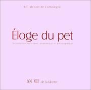 Cover of: Eloge du pet by Claude-François-Xavier Mercier de Compiègne