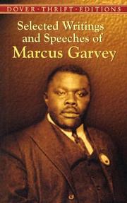 Cover of: Selected Writings and Speeches of Marcus Garvey by Marcus Garvey