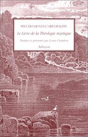 Cover of: Le Livre de la théologie mystique