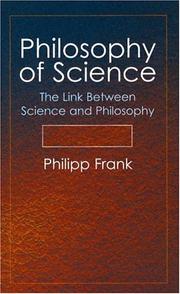 Philosophy of science by Philipp Frank