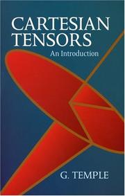 Cover of: Cartesian Tensors: An Introduction (Dover Books on Mathematics)