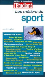 Cover of: Les métiers du sport