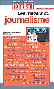 Cover of: Les métiers du journalisme, nouvelle édition