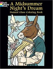 Cover of: A Midsummer Night's Dream Stained Glass Coloring Book