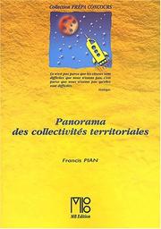 Cover of: Panorama des collectivites territoriales