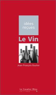 Cover of: Le vin