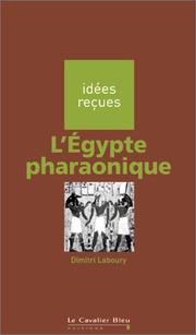 Cover of: L'Egypte pharaonique