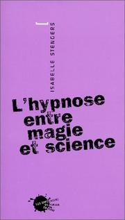 Cover of: L'Hypnose entre magie et silence