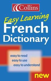 Cover of: Collins easy learning French dictionary