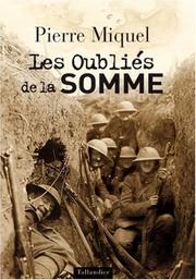 Cover of: Oubliés de la somme (juillet-novembre 1916)