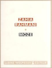 Cover of: Moze by Zahia Rahmani, Zahia Rahmani