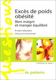 Cover of: Excès de poids, obésité : Bien maigrir et manger équilibré