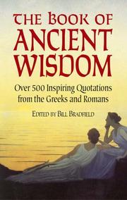 The book of ancient wisdom by Bill Bradfield