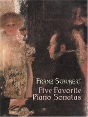 Cover of: Five Favorite Piano Sonatas