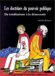 Cover of: Les doctrines du pouvoir politique