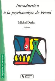 Cover of: Introduction à la psychanalyse de Freud