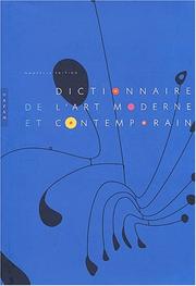 Cover of: Dictionnaire de l'art moderne et contemporain