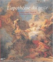 Cover of: L'Apothéose du geste  by 