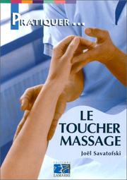 Cover of: Le toucher massage