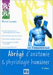 Cover of: Abrégés d'anatomie et physiologie humaines: Les fondamentaux