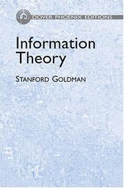 Cover of: Information theory by Stanford Goldman