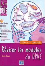 Cover of: Réviser les modules du DPAS