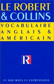 Cover of: Le Robert et Collins  by 