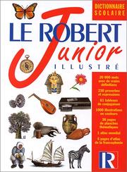 Cover of: Le Robert junior illustrÃ© by Collectif