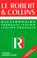 Cover of: Le Robert et Collins